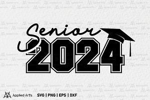 Senior 2024 CLASS of 2024 Graduation, an Object Graphic by Applied Arts
