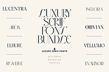 Luxury Serif Collection - 8 Fonts