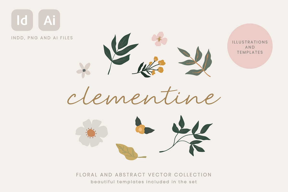 Clementine Illustration Collection, an Illustration by Emilie Cliche (Photo 1 of 7)