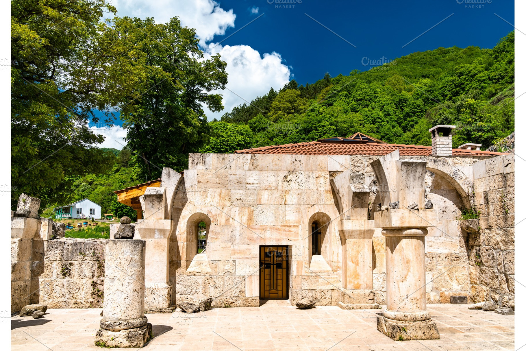 Haghartsin monastery in armenia stock photo containing armenia and monastery, an Architecture Photo by Leonid Andronov