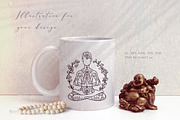 Lotus Man Set. 31 elements, an Illustration by anvinoart (Thumbnail 10 of 16)