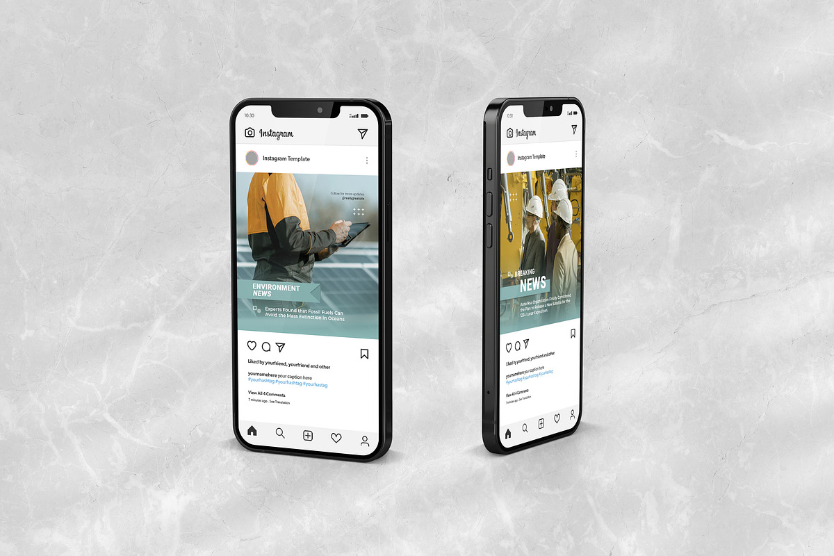 Photocentric Newsroom Instagram, a Social Media Template by peterdraw (Photo 5 of 10)