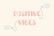 PGR Crochet - Handwritten Font, a Handwritten Font by Pikgura (Thumbnail 4 of 6)