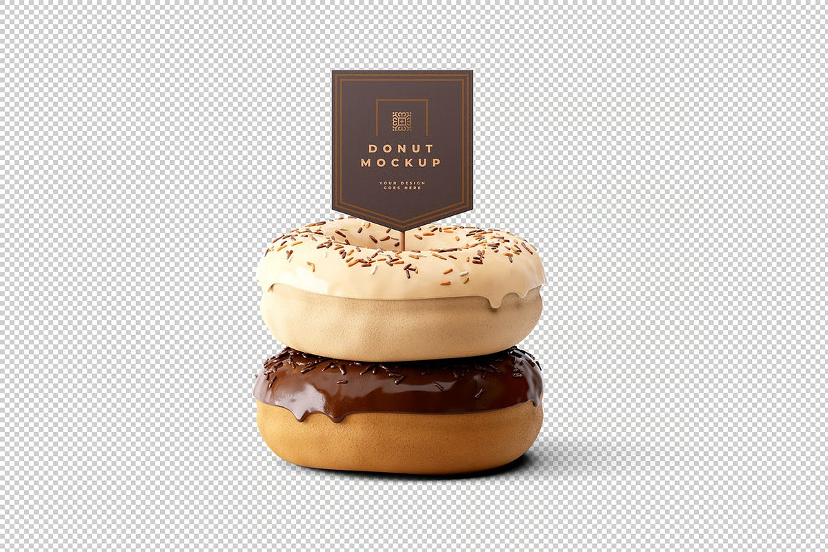 Donut Mockup, a Product Mockup by zpackcreative (Photo 2 of 4)