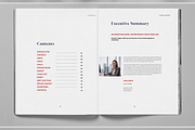 Bue and Red Business Brochure, a Brochure Template by Boris Cupac (Thumbnail 2 of 7)