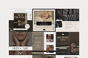 36 Spa Beauty Instagram Templates, a Social Media Template by The Lone Crowd (Thumbnail 2 of 7)
