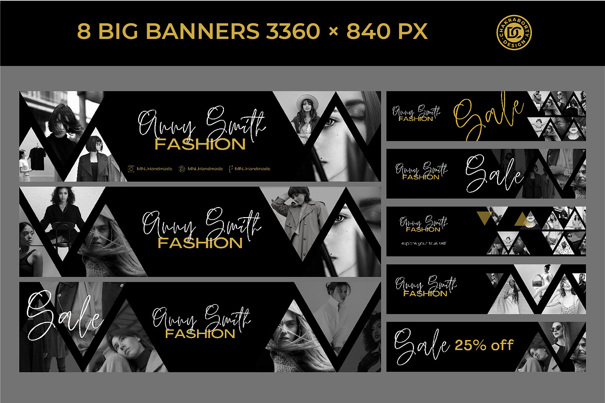 Editable ETSY shop template Canva, a Websites & App Template by Chakraborty Design (Photo 3 of 7)
