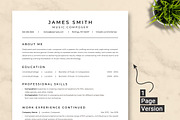 Music Composer Resume Template, a Resume Template by ResumeInventor (Thumbnail 2 of 9)