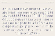 CS Belova Stamp, a Serif Font by Craft Supply Co. (Thumbnail 8 of 8)