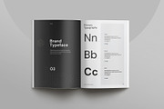 MINIMAL | Brand Guidelines, a Brochure Template by KreateTribe (Thumbnail 8 of 12)