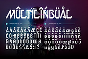 Xuneza - Futuristic Font, a Sans Serif Font by Dhabee (Thumbnail 4 of 7)