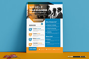 Business Marketing Flyer Design, a Flyer Template by MightyDesign (Thumbnail 1 of 8)