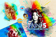 Paint Photoshop Action, an Action Add-On by MRI STUDIO (Thumbnail 1 of 19)