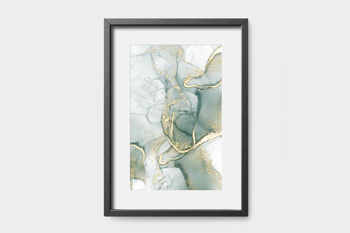 Green Alcohol Ink Collection, a Background Graphic by JT Digital Studio (Photo 4 of 6)