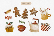 Cozy Winter Watercolor Graphics, an Illustration by Point and Poem (Thumbnail 3 of 6)