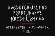Magozzet Horror Display Font, a Handwritten Font by Maulana Creative (Thumbnail 5 of 7)