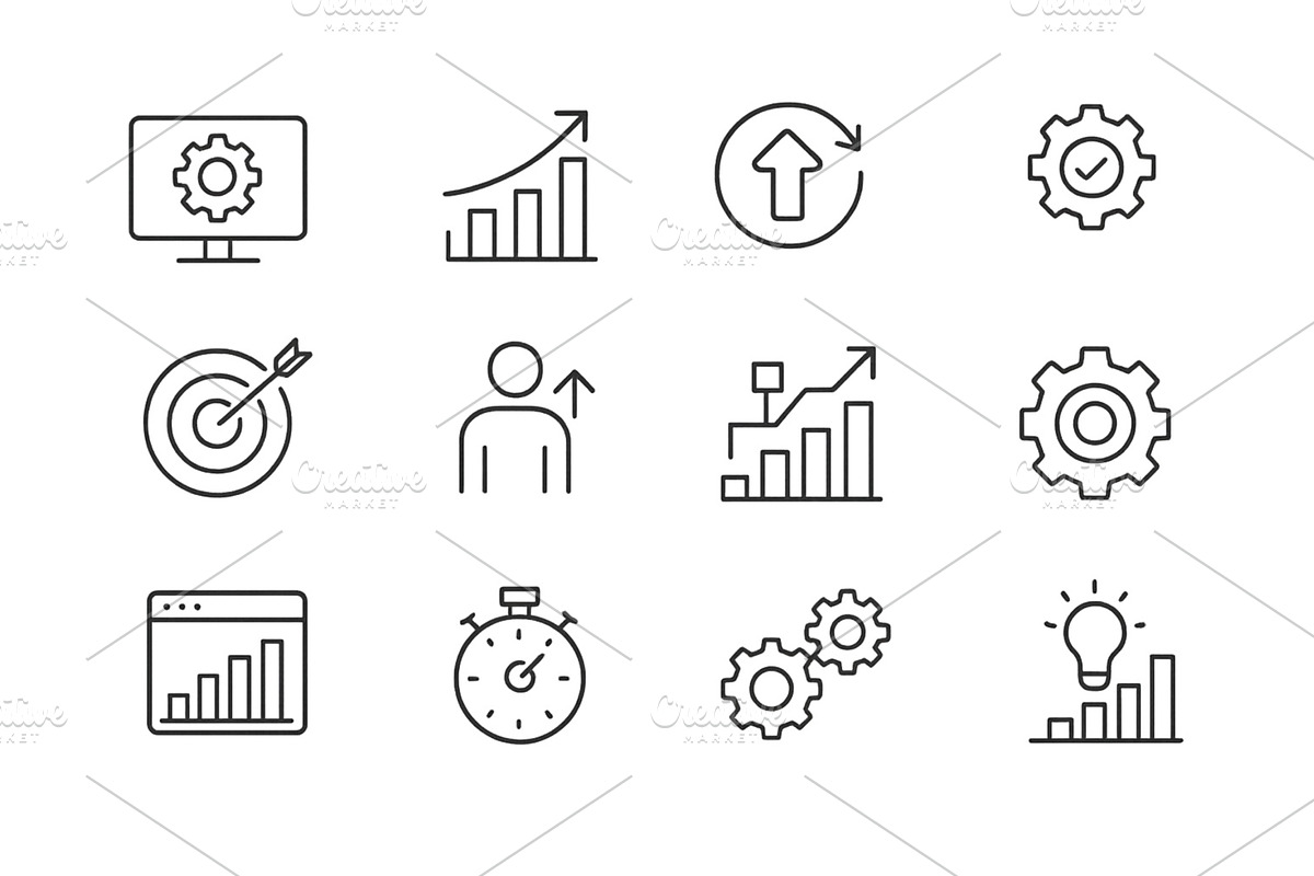 Vector illustration of business, a Finance Illustration by ZinetroN