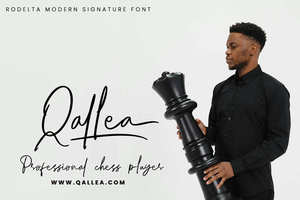 Rodelta - Modern Signature Font, a Handwritten Font by Voux Studio (Photo 12 of 24)