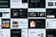 Cinema Movie Powerpoint Templates, a Presentation Template by Fit-tee (Thumbnail 2 of 2)