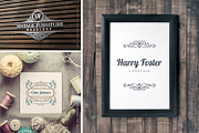 BUNDLE 100 Template Logos & Elements, a Branding & Logo Template by Decorus Extezy (Thumbnail 5 of 16)