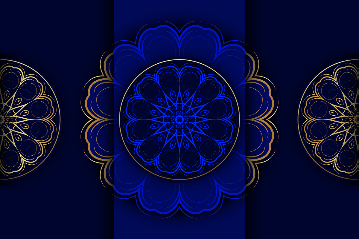 Mandala Oriental Floral art Bundle, a Background Graphic by NJ Himel (Photo 72 of 97)
