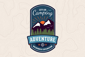 Camping Emblem