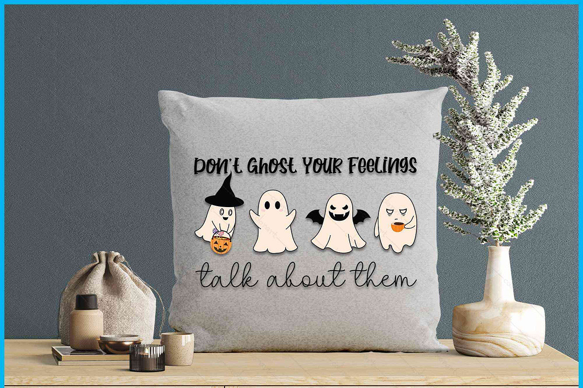 Don't Ghost Your Feelings SVG, an Object Graphic by Creativeusart (Photo 4 of 4)