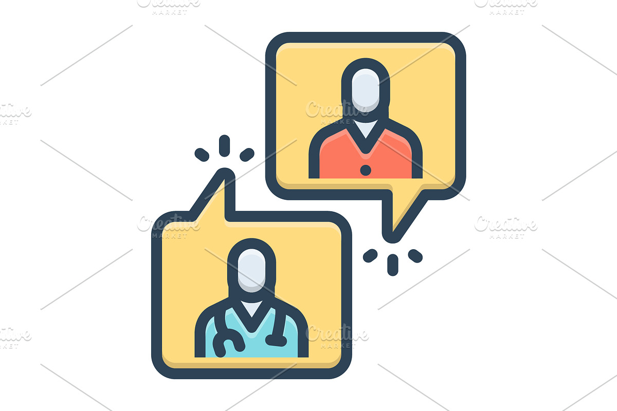 Communication message color icon, a Duotone Icon by Creative priyanka