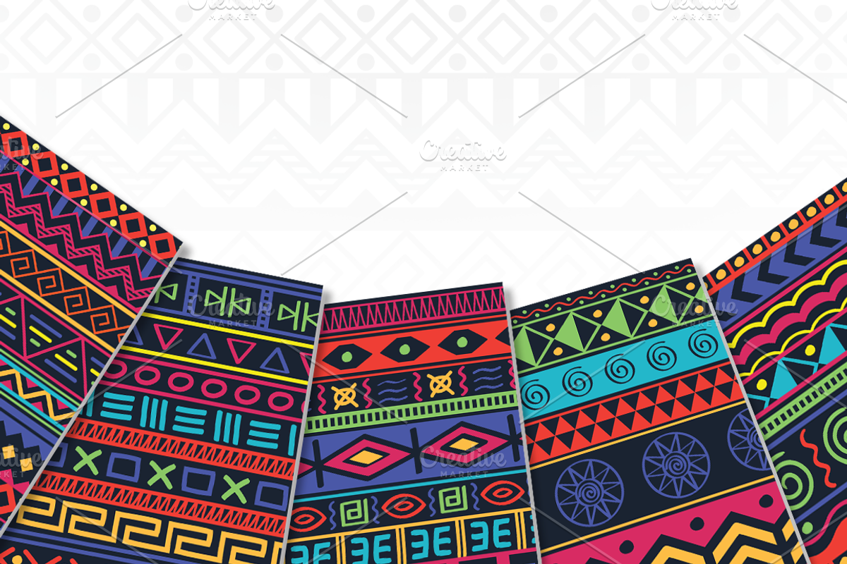 20 Tribal Patterns Seamless Vector, a Pattern Graphic by wowpatterns (Photo 2 of 6)