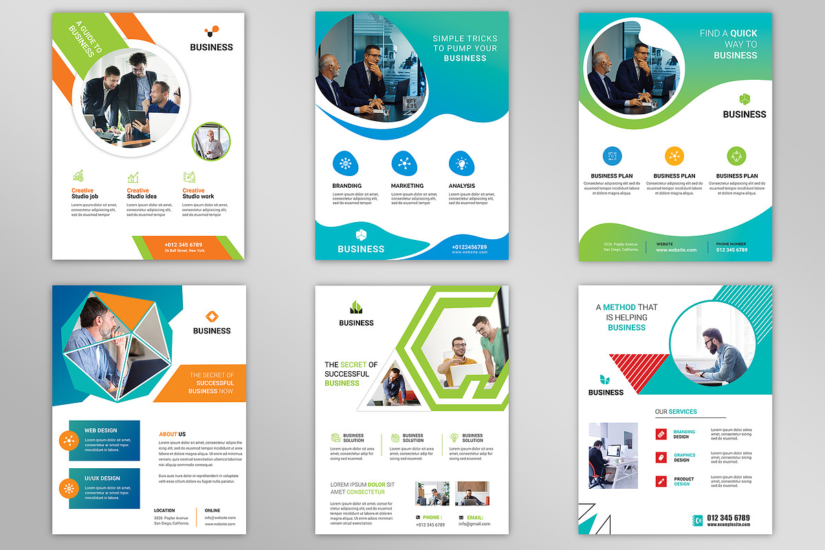 500+ Flyers Mega Bundle 99% OFF, a Flyer Template by Imagine Design Studio (Photo 86 of 98)