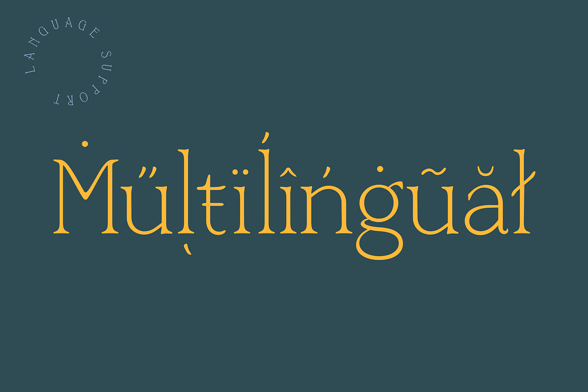 Sycamore — Display Font preview 7