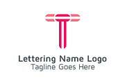 20 Logo Lettering T Template Bundle, a Branding & Logo Template by Acongraphic (Thumbnail 14 of 21)