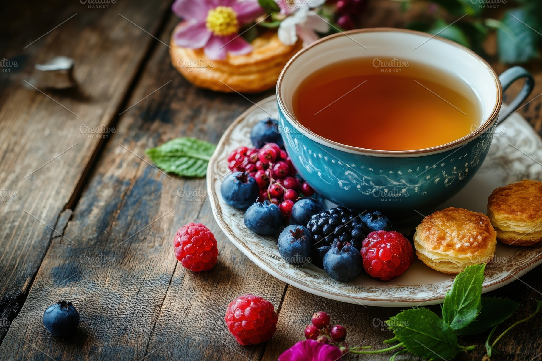 Enjoying a relaxing afternoon tea wi, a Photo by Iftikhar Alam