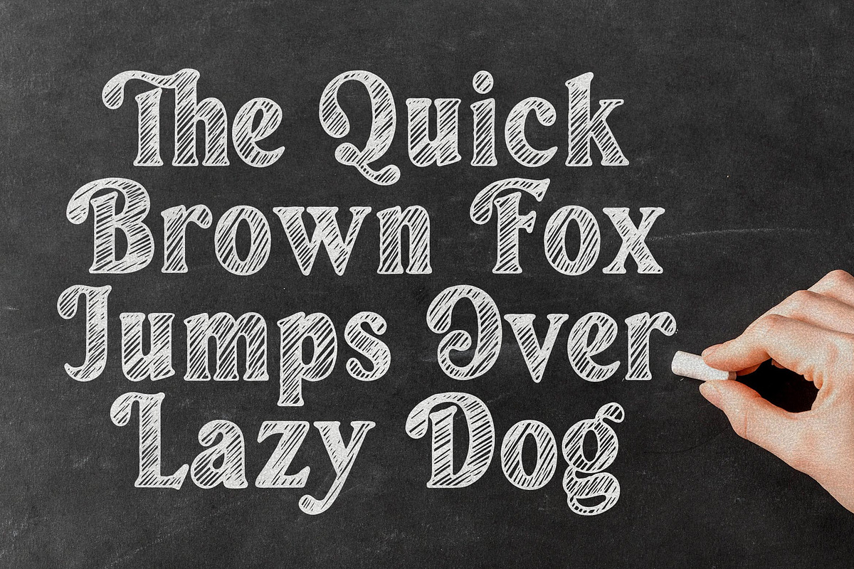 Bolgen Handlettering Serif font, a Serif Font by Blankids Studio (Photo 3 of 10)