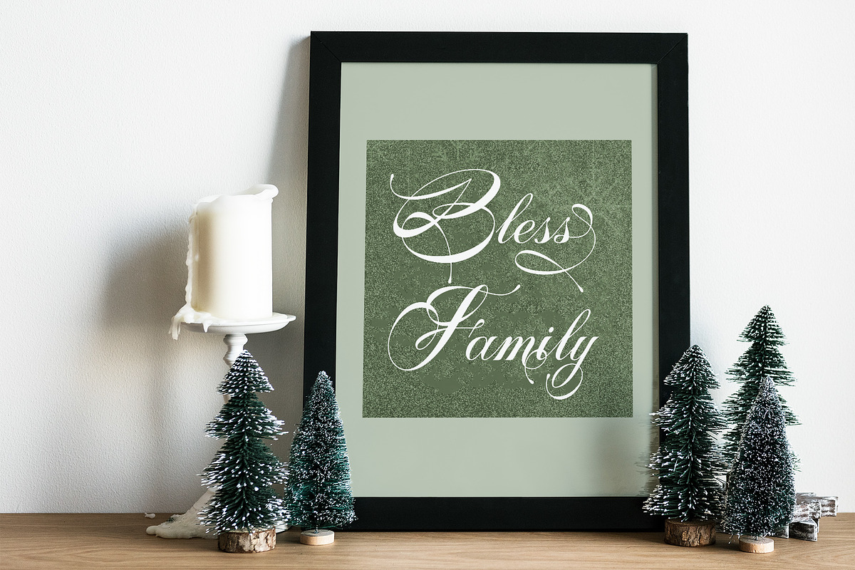 Christmas Angely, a Script Font by Letterara (Photo 9 of 14)