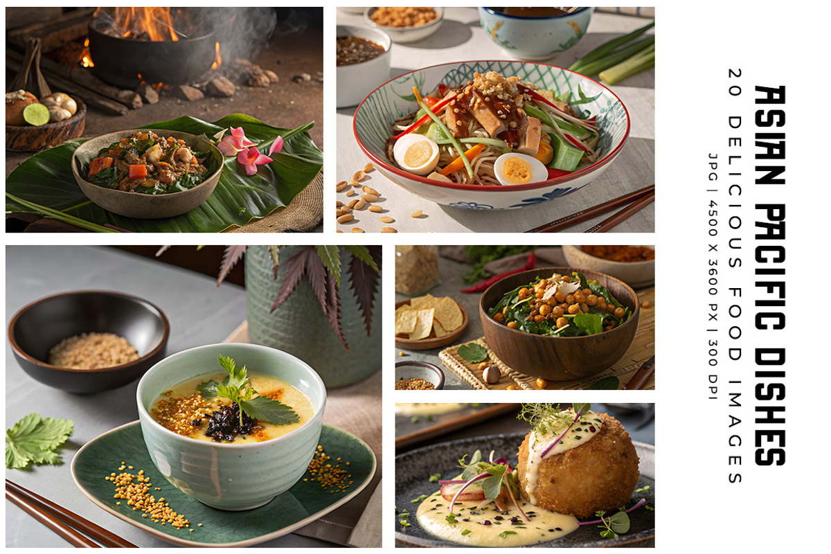 Asian Pacific Dishes, a Food & Drink Photo by Digital Art Creations (Photo 5 of 5)