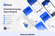 Mega – E-Wallet App UI Kit Bundle, an UI Kit Template by DesignsLab (Thumbnail 4 of 5)