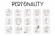 Personality| Symbols Fonts, a Symbol Font by Sirinart (Thumbnail 2 of 6)