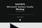 Isometric Microsoft Studio Mock-up, a Product Mockup by IsometricWorld (Thumbnail 3 of 5)