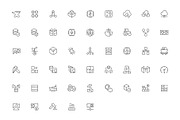 Mining outline icons, an Outline Icon by LAFS (Thumbnail 3 of 3)