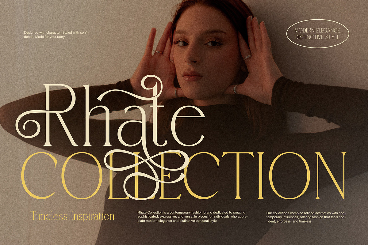 The Ramela Elegant Serif Font, a Serif Font by Graphicxell (Photo 3 of 8)