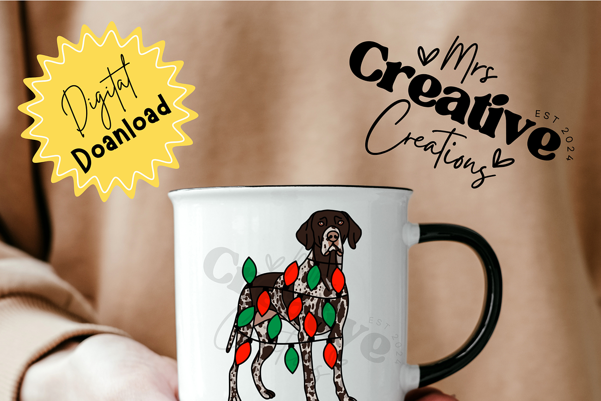 Christmas Dog Bundle Clipart, a Graphic by Mrs. Creative Creations (Photo 6 of 8)