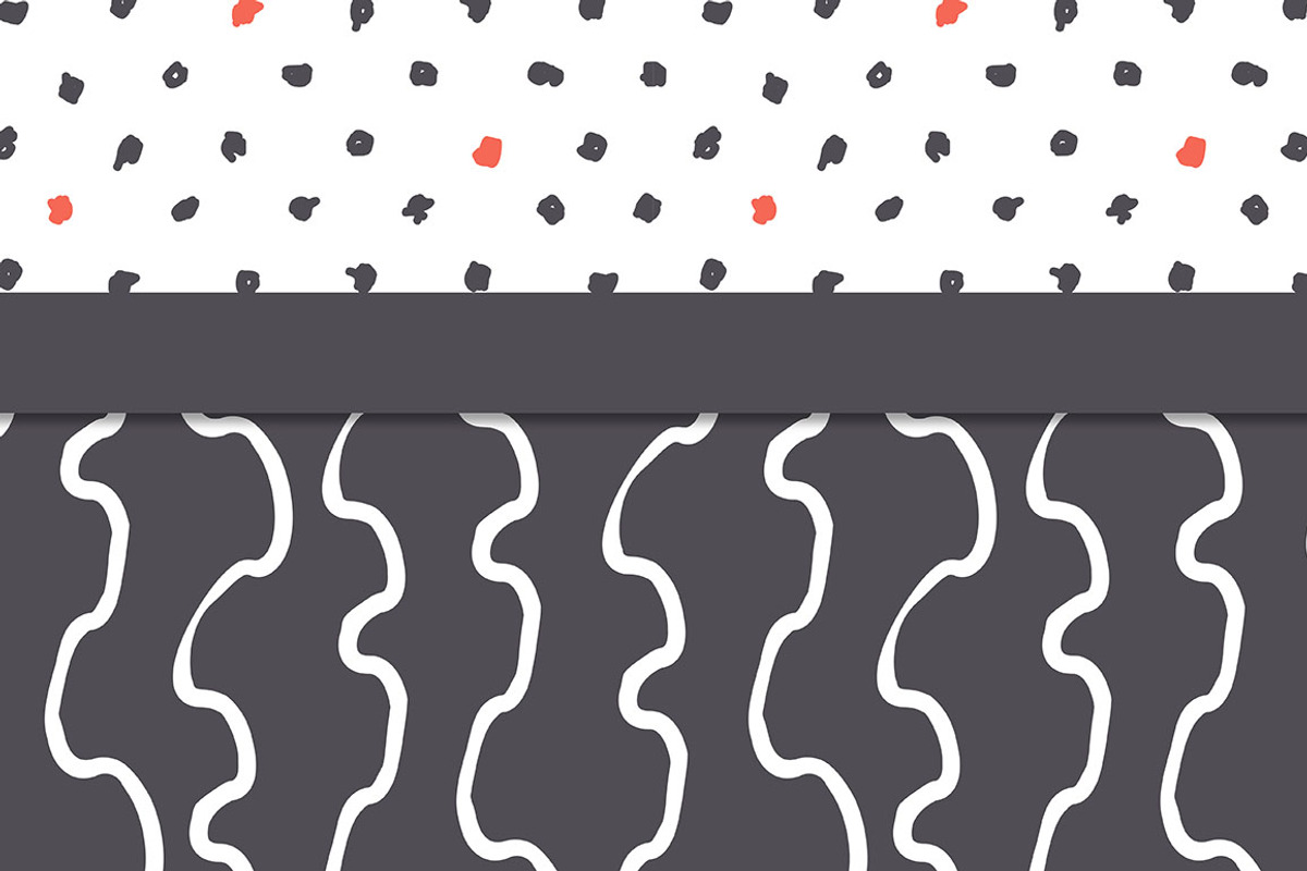Doodle. Seamless Patterns Set, a Pattern Graphic by Curly_Pat (Photo 2 of 5)