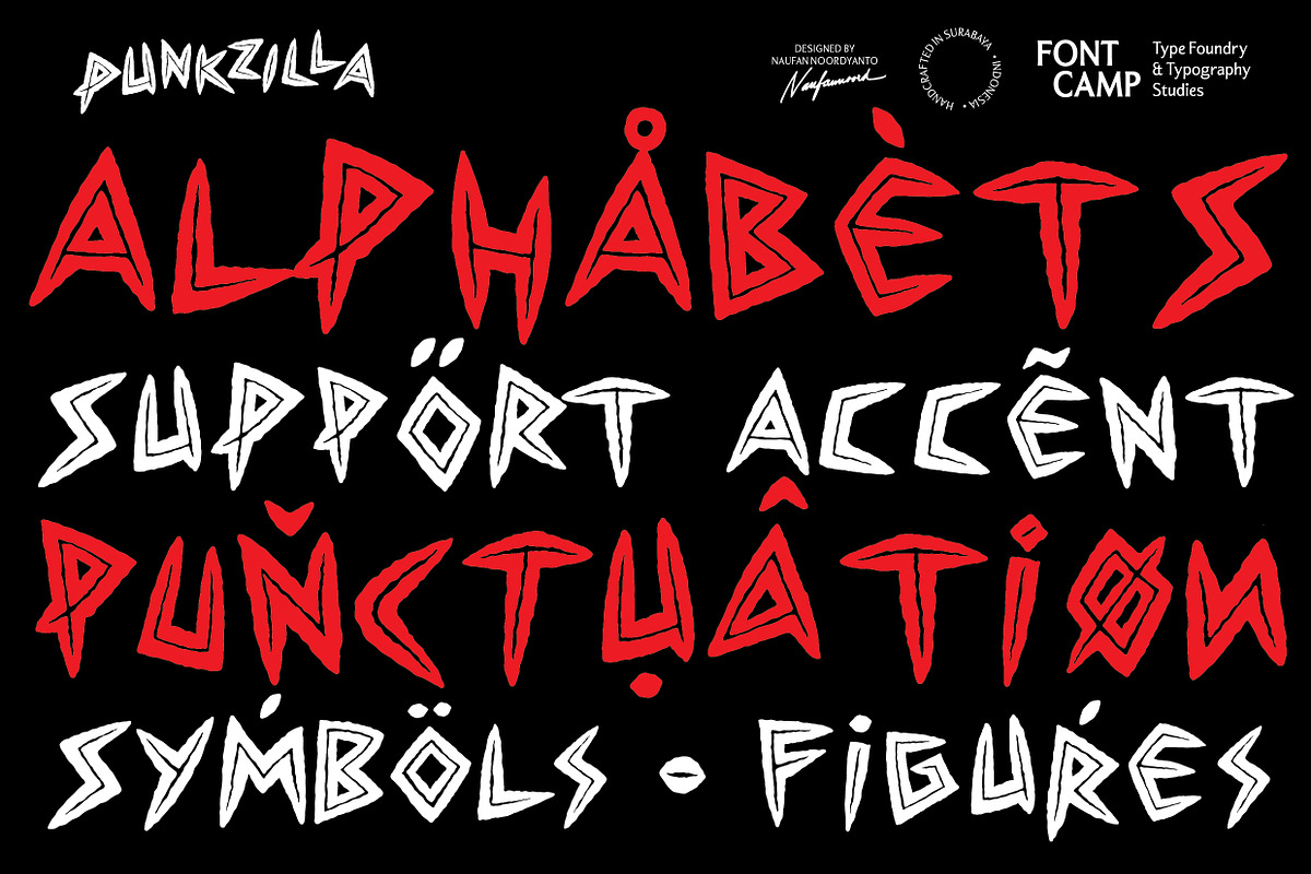 Punkzilla Font, a Handwritten Font by Fontcamp Type Foundry (Photo 10 of 11)