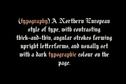 Fullerton Next, a Blackletter Font by Emyself Design (Thumbnail 2 of 11)