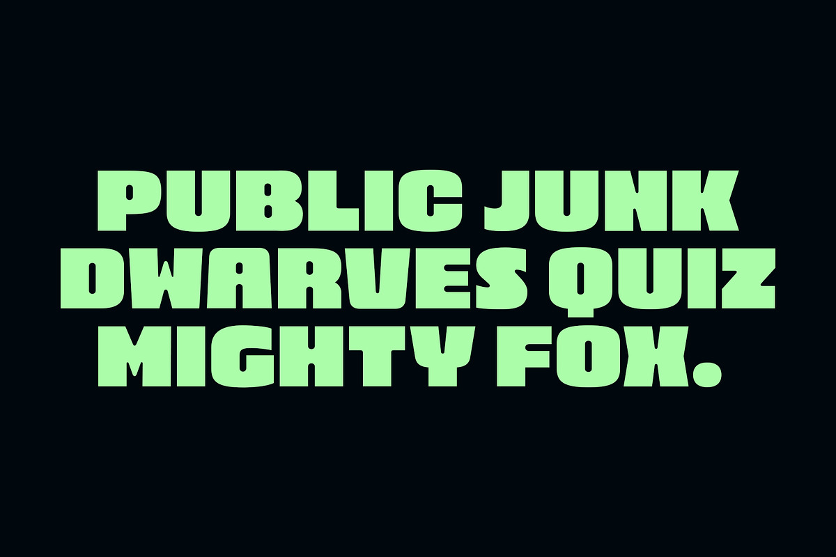 Brodaers Expanded Font, a Sans Serif Font by trustha (Photo 13 of 15)