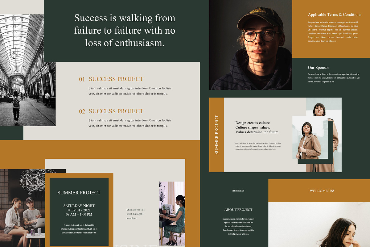 Moxsera Bundle Presentation Template, a Presentation Template by merakistd (Photo 4 of 10)