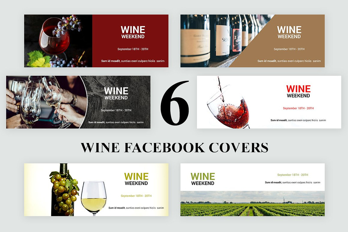 666 Facebook Covers Templates, a Social Media Template by UNIK Agency (Photo 3 of 69)
