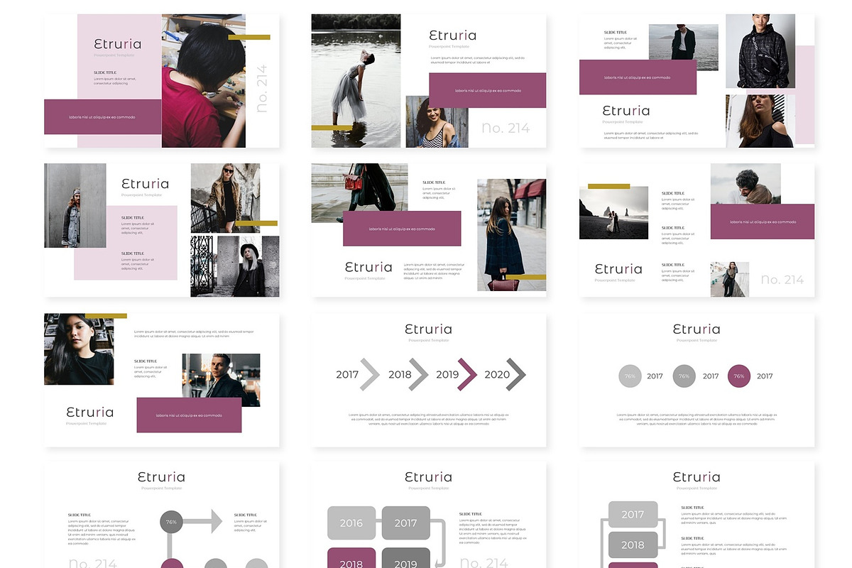 Etruria - Google Slide Template, a Presentation Template by AQR Studio ...