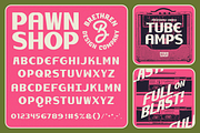 Pawn Shop Display Font, a Handwritten Font by Brethrendesignco (Thumbnail 1 of 4)
